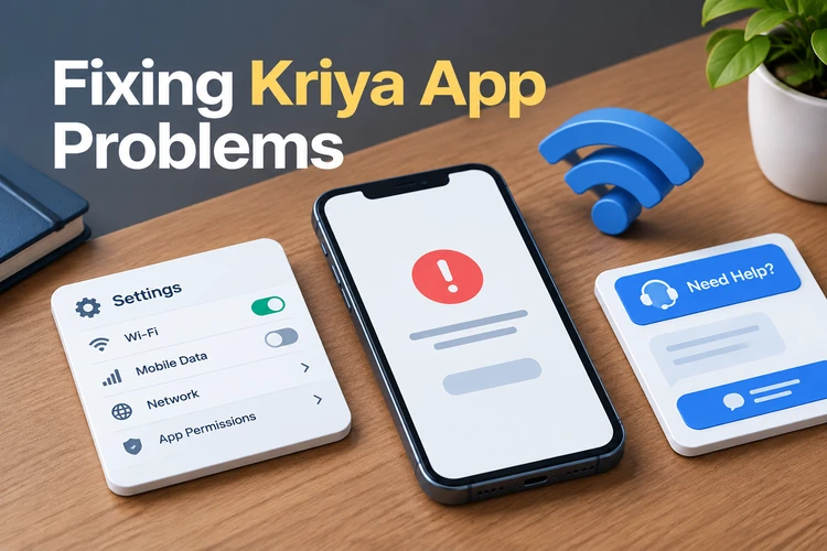 Fixing Kriya App Problems