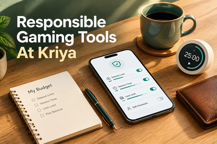 Responsible Gaming Tools At Kriya