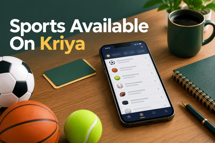Sports Available On Kriya